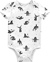 Vista 33 de vvfelixl Trajes de bebé lindos conjuntos de cachorros de manga corta de algodón ropa de bebé para niños niñas 0-24 meses