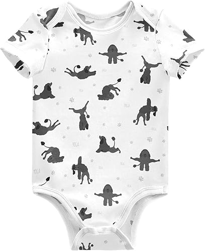 Miniatura 33 de vvfelixl Trajes de bebé lindos conjuntos de cachorros de manga corta de algodón ropa de bebé para niños niñas 0-24 meses