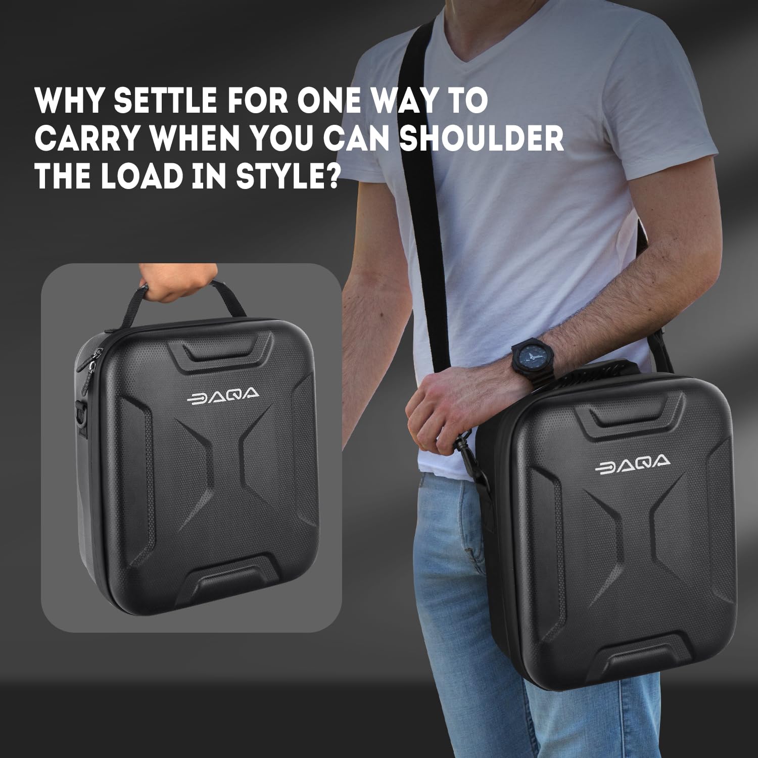 Starlink Mini Protective Case - Shockproof Waterproof Storage With Shoulder Strap