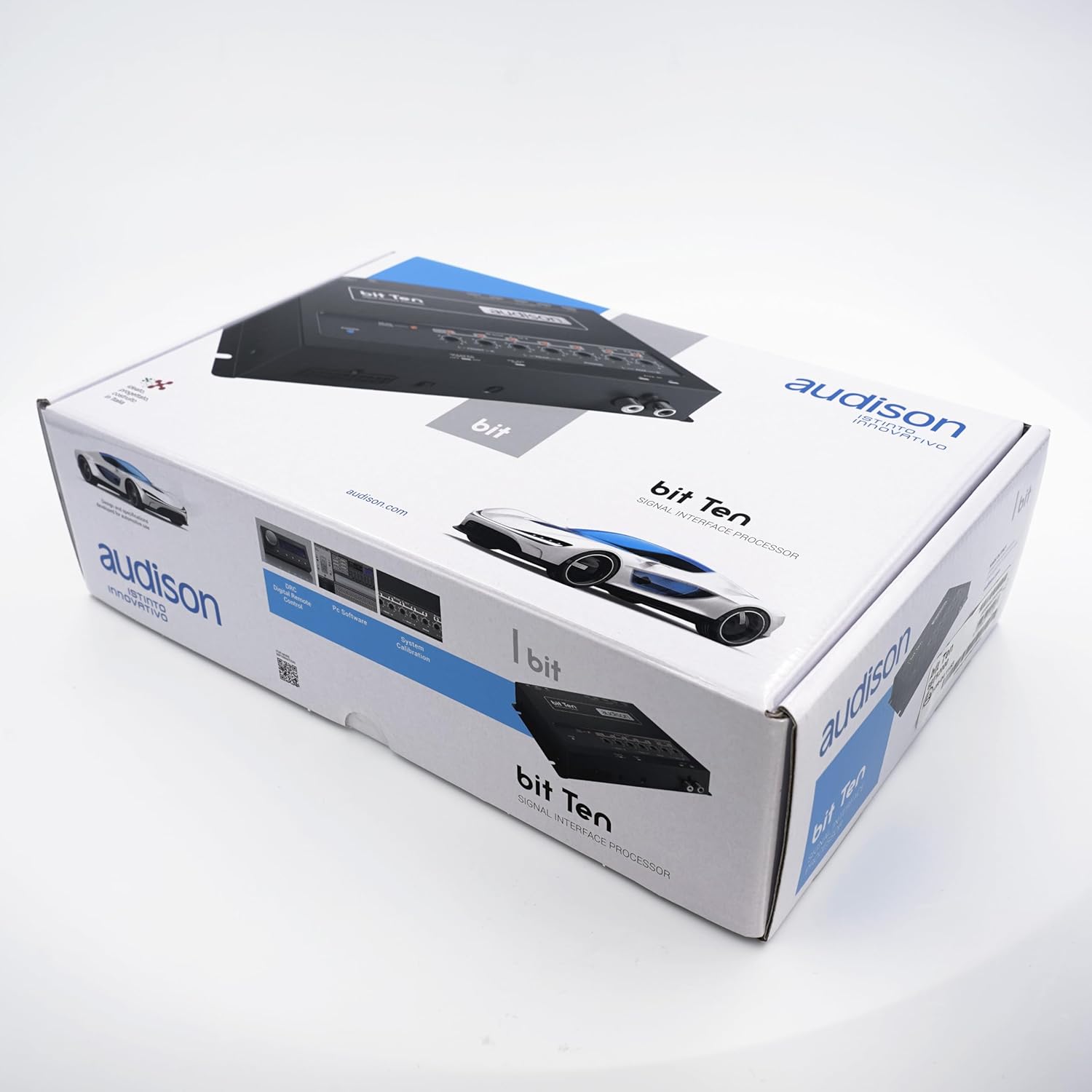 Audison bit Ten product packaging box