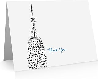 New York City Thank You Cards (24 Cards and Envelopes) New York Greeting Cards