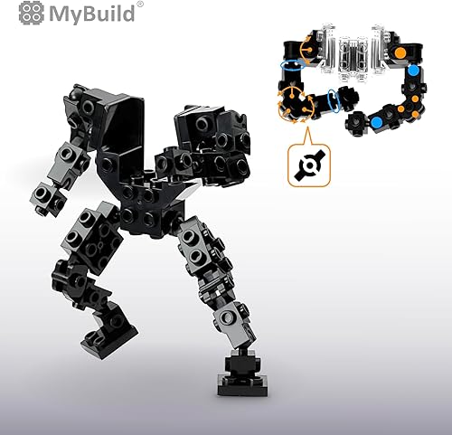 Miniatura 3 de MyBuild Mecha Frame Pack MF5 - Construye y personaliza tu propio Mech con facilidad, recomendado para mayores de 10 años