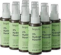 Vista 9 de Biopure Spray de peróxido de hidrógeno de 6 onzas líquidas, conveniente botella de spray sin aerosol con peróxido de hidrógeno al 3% Peróxido