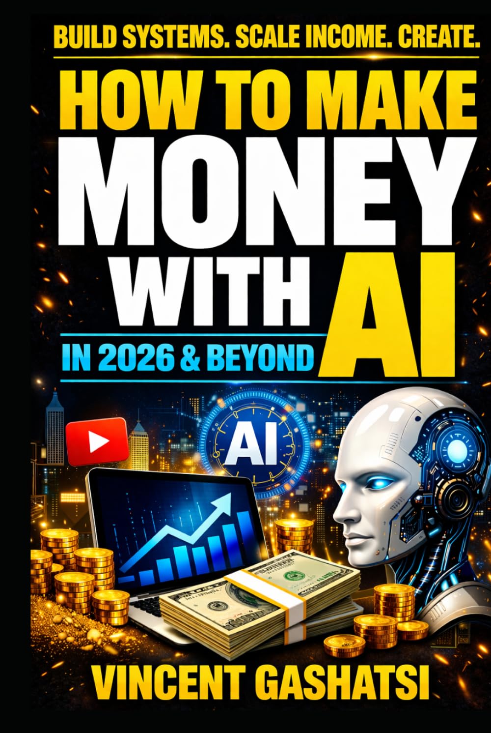 HOW TO MAKE MONEY WITH AI IN 2026 & BEYOND: Build Systems, Scale Income, and Create Long-Term Digital Wealth