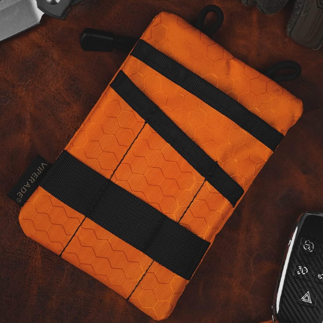 VIPERADE VE1-P EDC Sac à Outils Organiseur EDC Pochette Petits Sacs EDC Organiseur de Poche Sac Multi-Outils en Nylon Petit pour Lampe de Poche, Couteau, Stylo, carnet