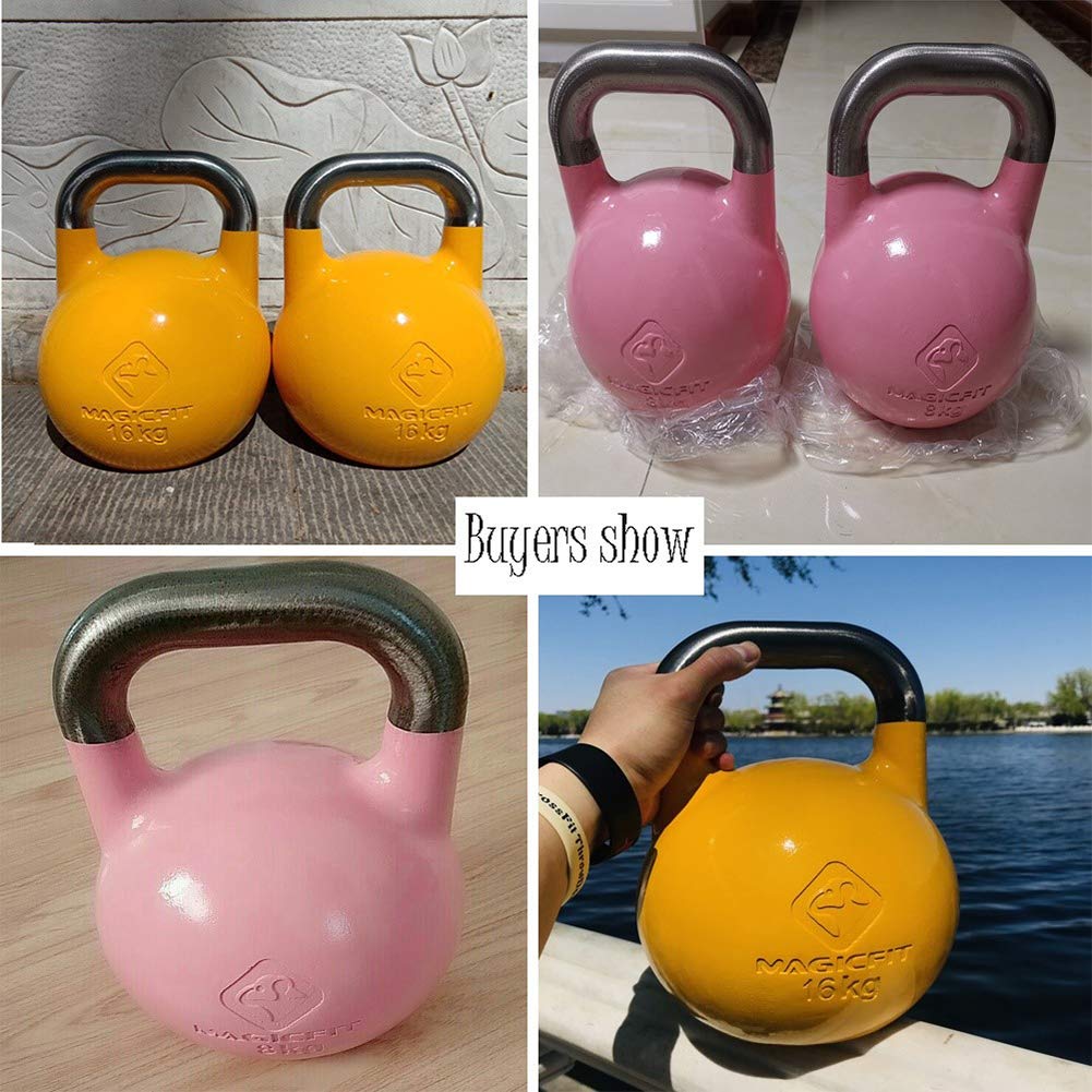 Kettlebells AGYH Kettlebell Fitness in Ghisa, Manubrio per Allenamento con I Pesi Core Training per Uomo E Donna, 4 kg / 6 kg / 8 kg / 10 kg / 12 kg / 16 kg / 20 kg / 24 kg(Size:8kg / 17.6lb)