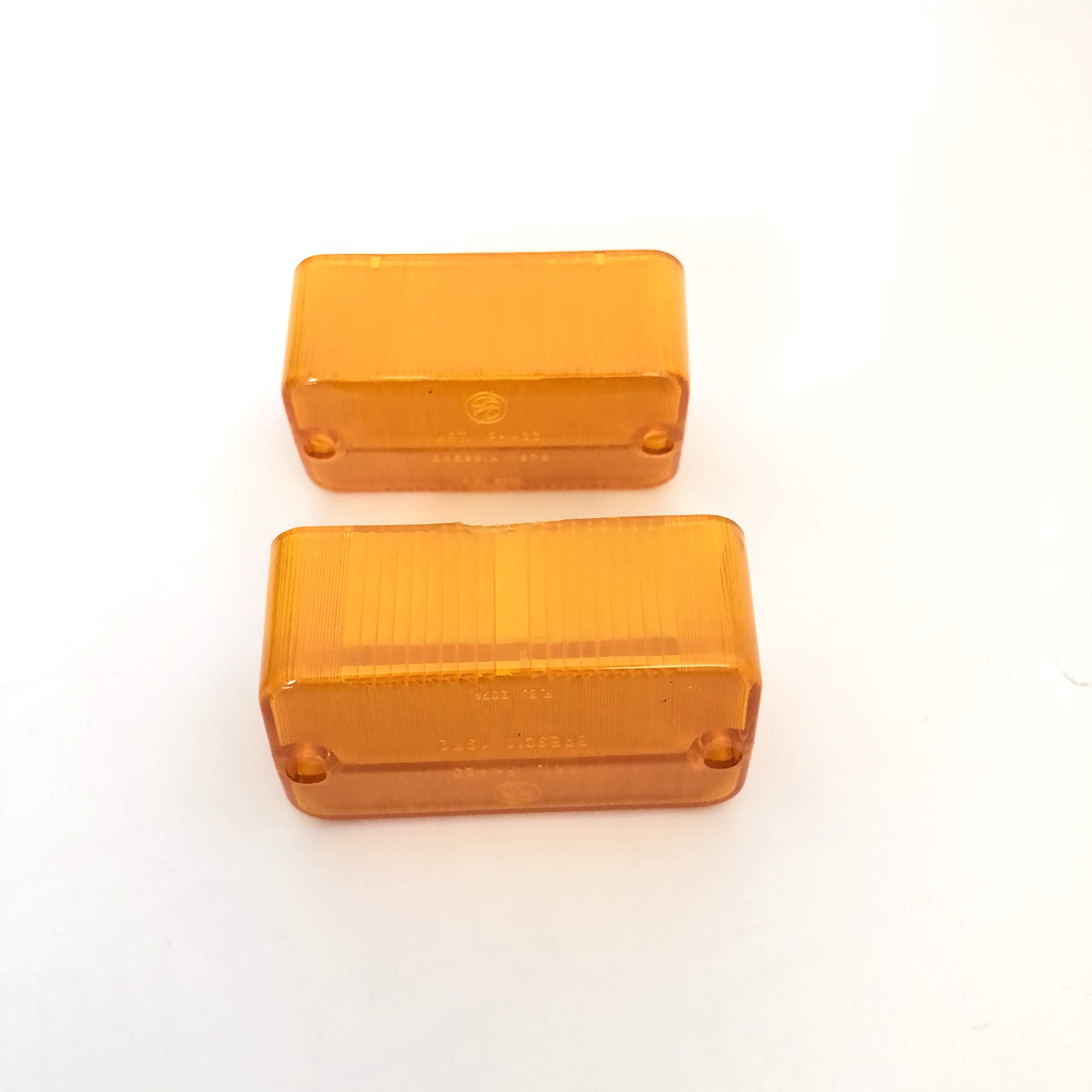 Kit Frecce Anteriori Trasparenti Per Piaggio Ape 50 - Coppia Gemme Direzione Originali