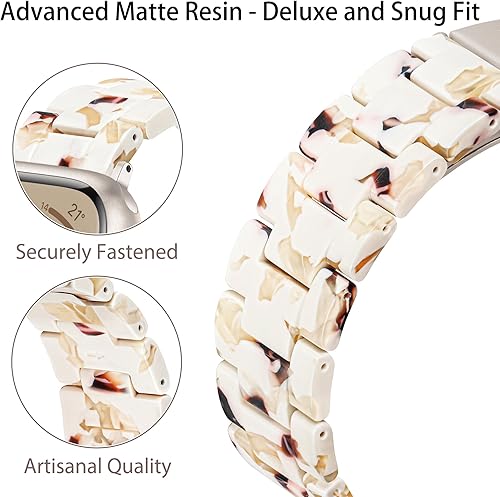 Miniatura 2 de Correa para Apple Watch Ultra 2 de resina mate compatible con iWatch Band de 1.772 in 1.732 in 1.654 in 1.929 in, correa ligera con hebilla de acero