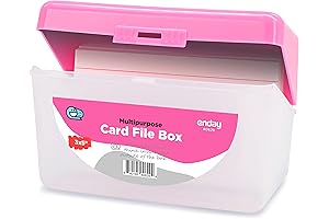 Enday Index Note Card Holder - Keep Your Note Cards Organized