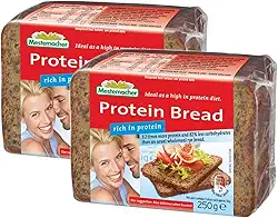 Pão De Proteína Importado Alemão Mestemacher 250g ( 2 X 250g )