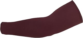 Beauty7 Full Arm Sleeve 2PCS Arm Compression Sleeve UV Protection Cycling Running Brown Outdoor Sports Tattoo Cover Up