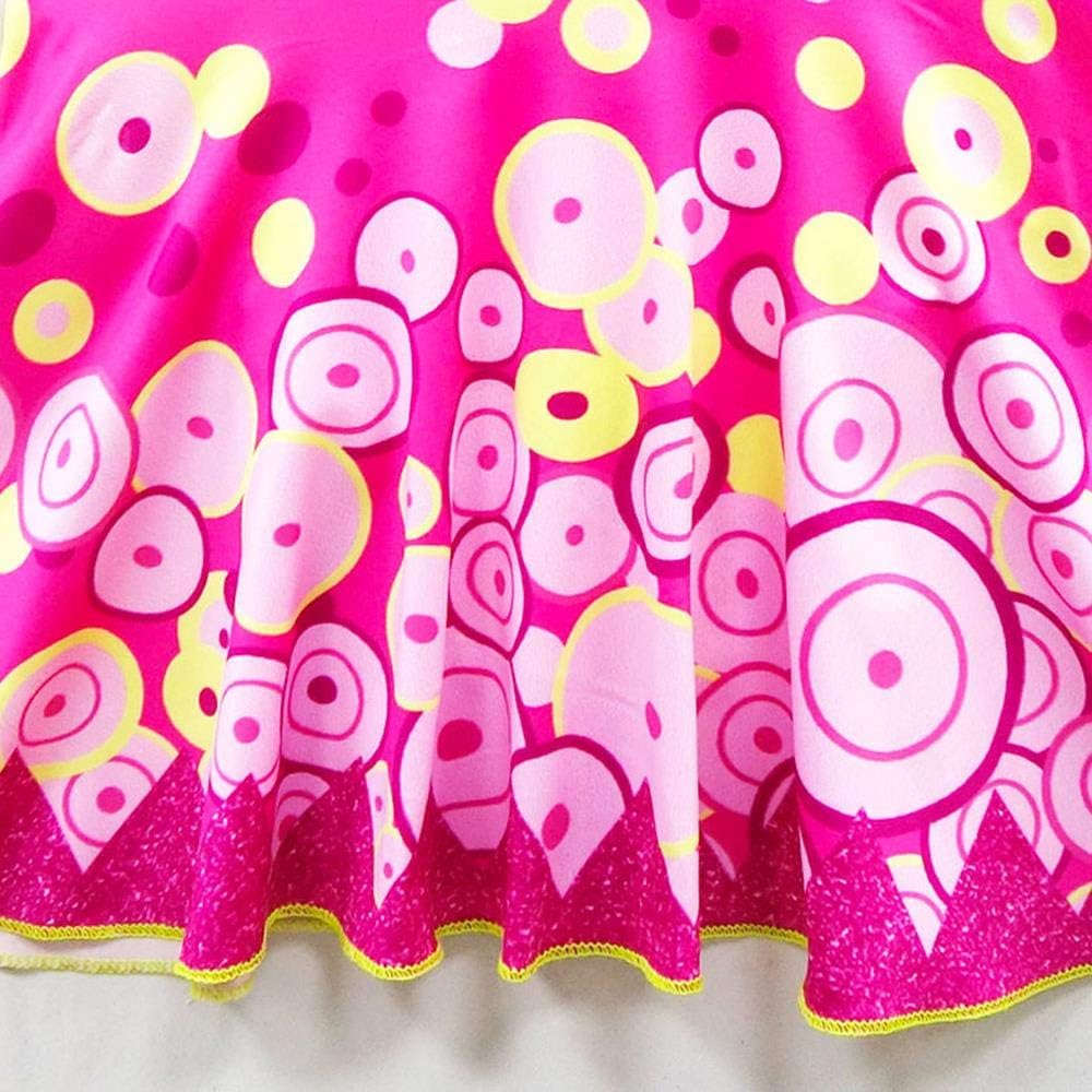 Dressy Daisy Toddler Kids Girls One Piece Swimsuit Swimwear Swimming Suit Fancy Bathing Suit Swim Wear with Skirt