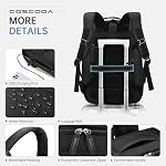 6x13x17 inch Personal Item Bag for Budget Flight in Canada,15x33x43 cm Travel Bag,Expandable Travel Backpack