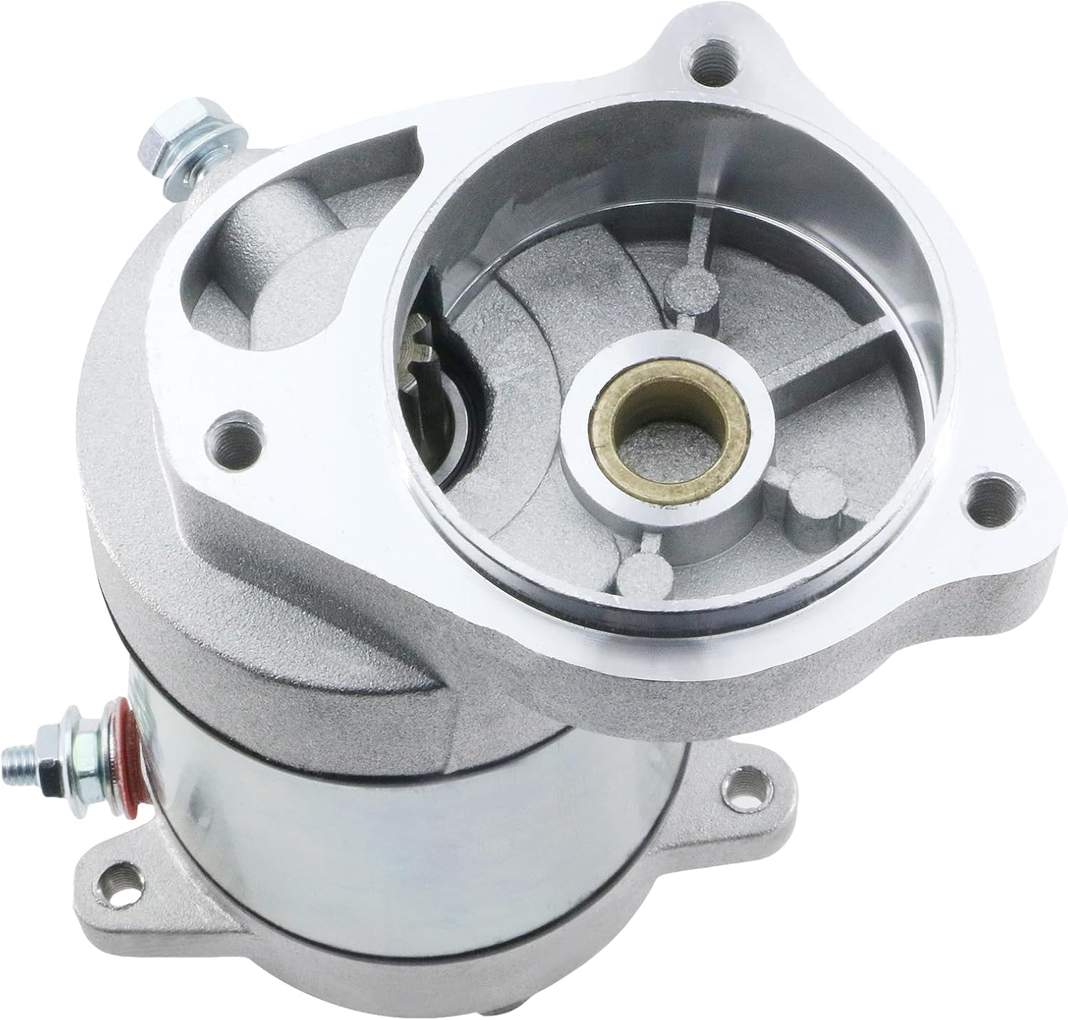 Polaris Starter Replacement New for 1985-2006 Sportsman 250 300 325 350 400 Trail Boss Big Boss Blazer Scrambler Big Boss Xpress Xplorer ATV, 18331N SM13298 3083646 3083760 3084403 3085393 SM-8