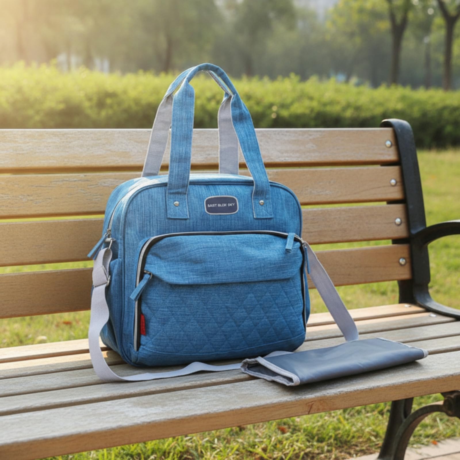 Borsa Fasciatoio Neonato Zaino Mamma Borsa Pannolini Borsa Passeggino Frontale Laterali Organizzazione Intelligente Degli Accessori Adatta a, Array, Rosa