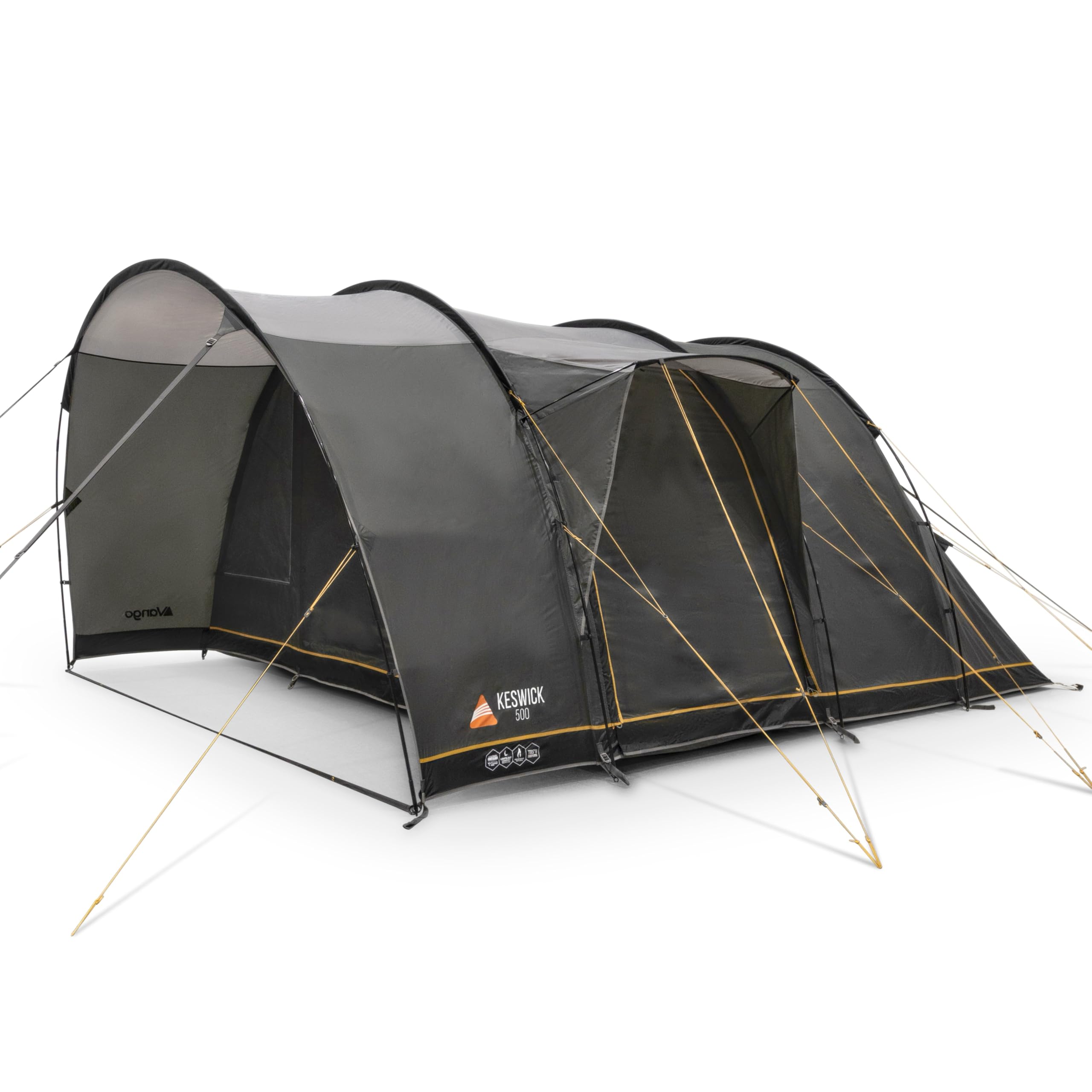 Vangokeswick 500 Tent Person Tent With Sun Front Porch