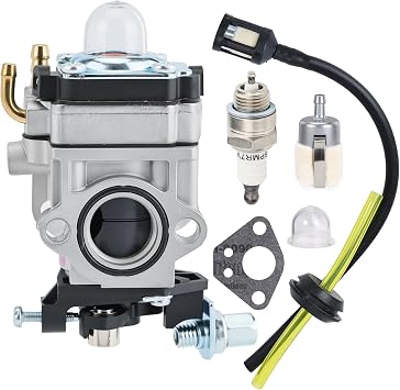 EB7001 Carburetor for Redmax Backpack Blower EB7000 EB4400 EB650 Leaf Blower Earthquake MC43 MC43C Tiller Replace WYK-74 Powermate 2-Stroke Engines 43CC Engine with 15mm Intake