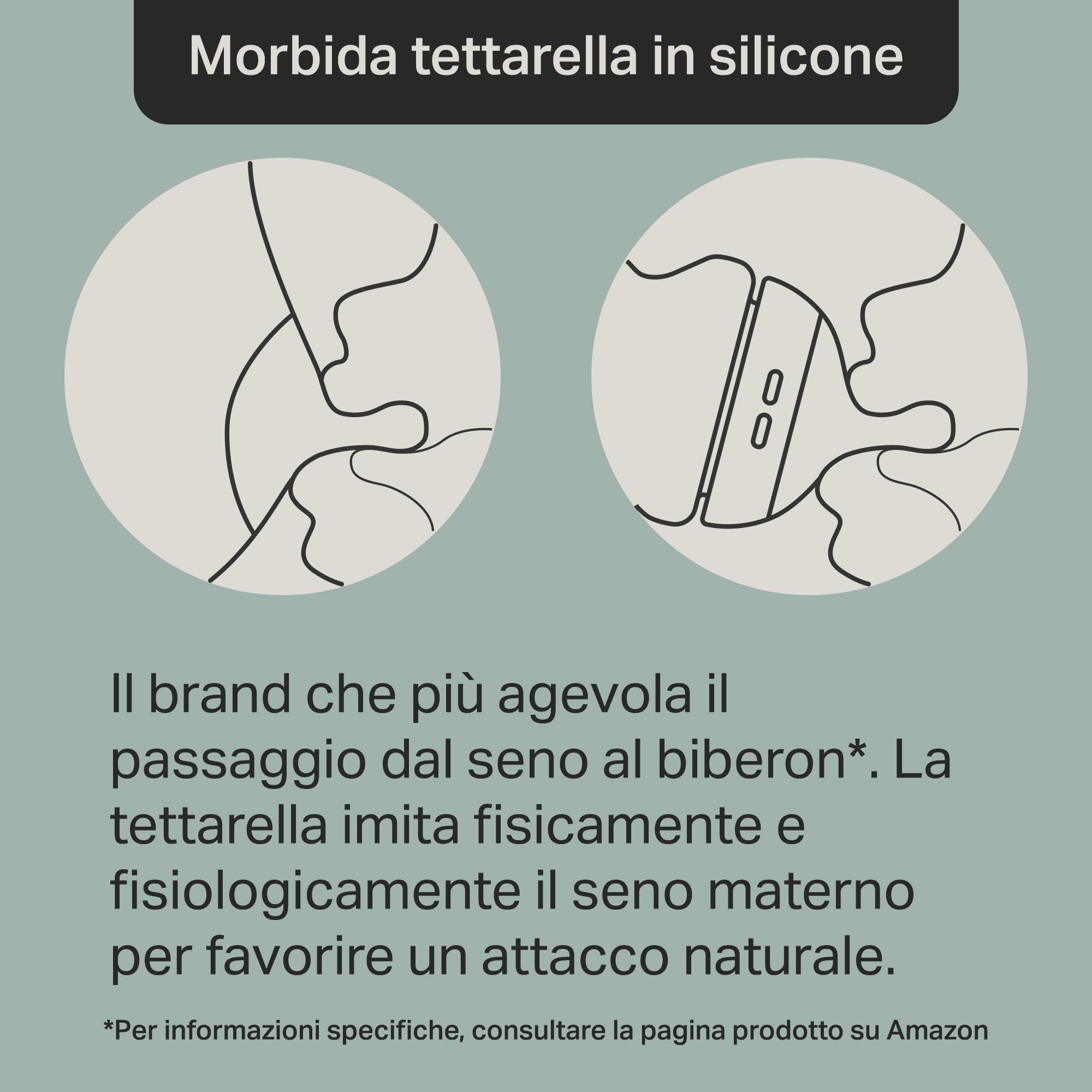 Tommee Tippee Biberon anti-colica 260 ml, con tettarella simile al seno materno, cannuccia anti-colica ventilata, autosterilizzante, 2 pezzi