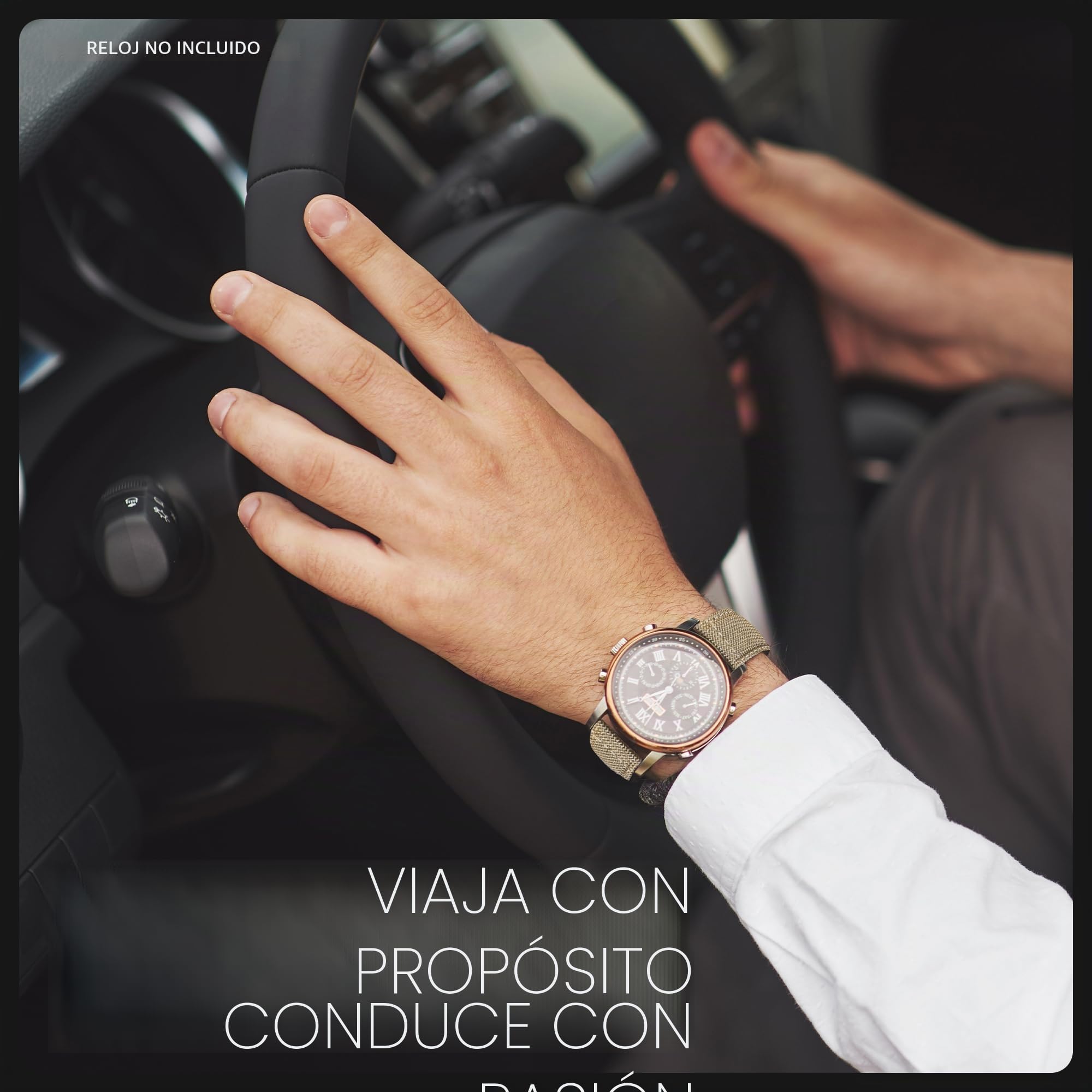 Alpine Cordura - Correa de repuesto de liberación rápida para reloj, correa de tela y cuero con forro trasero resistente al agua, para mujeres y hombres, compatible con correas de reloj analógicos e