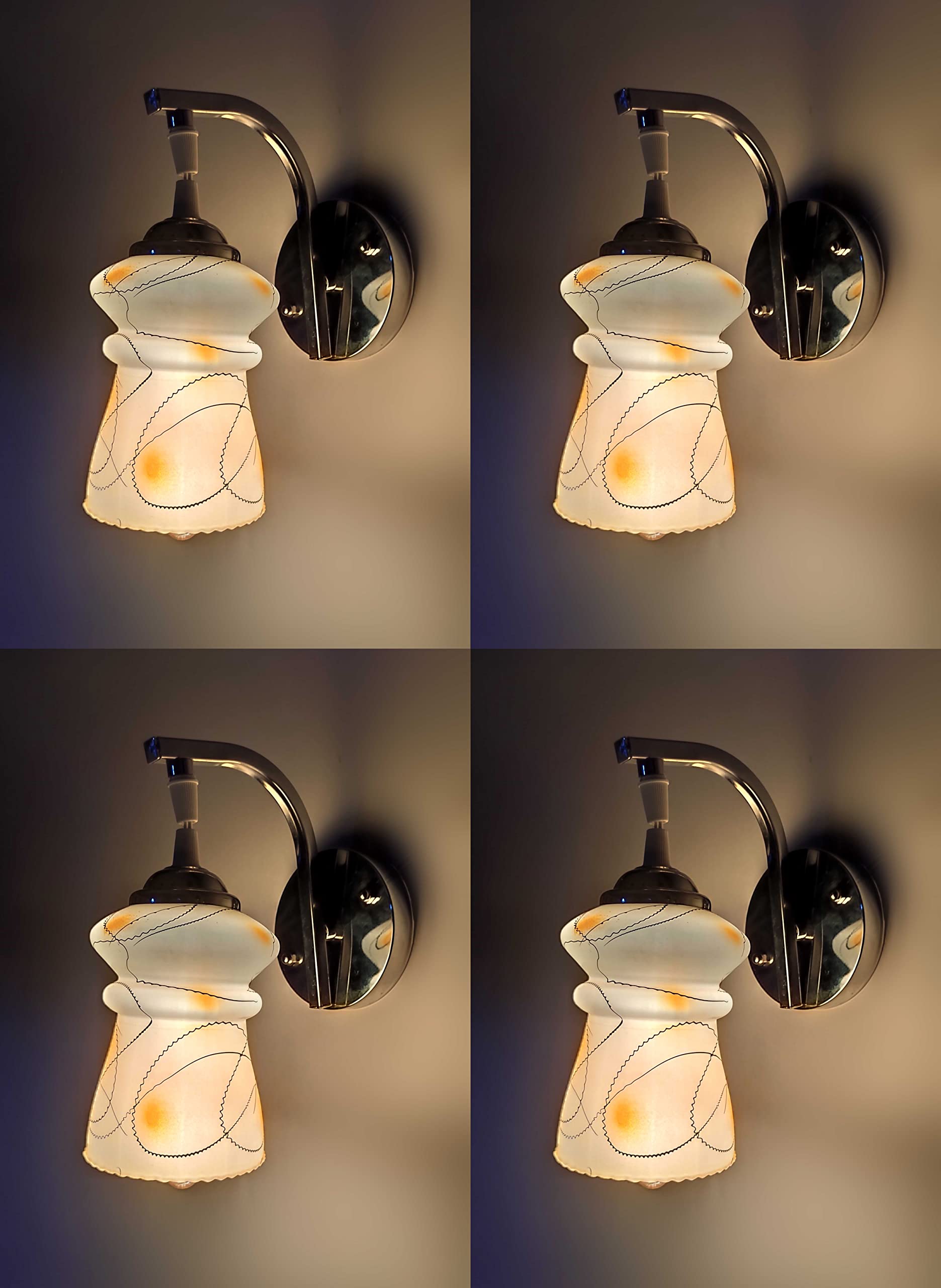 Frost Flower Wall Lamp - Modern Transparent Design -26