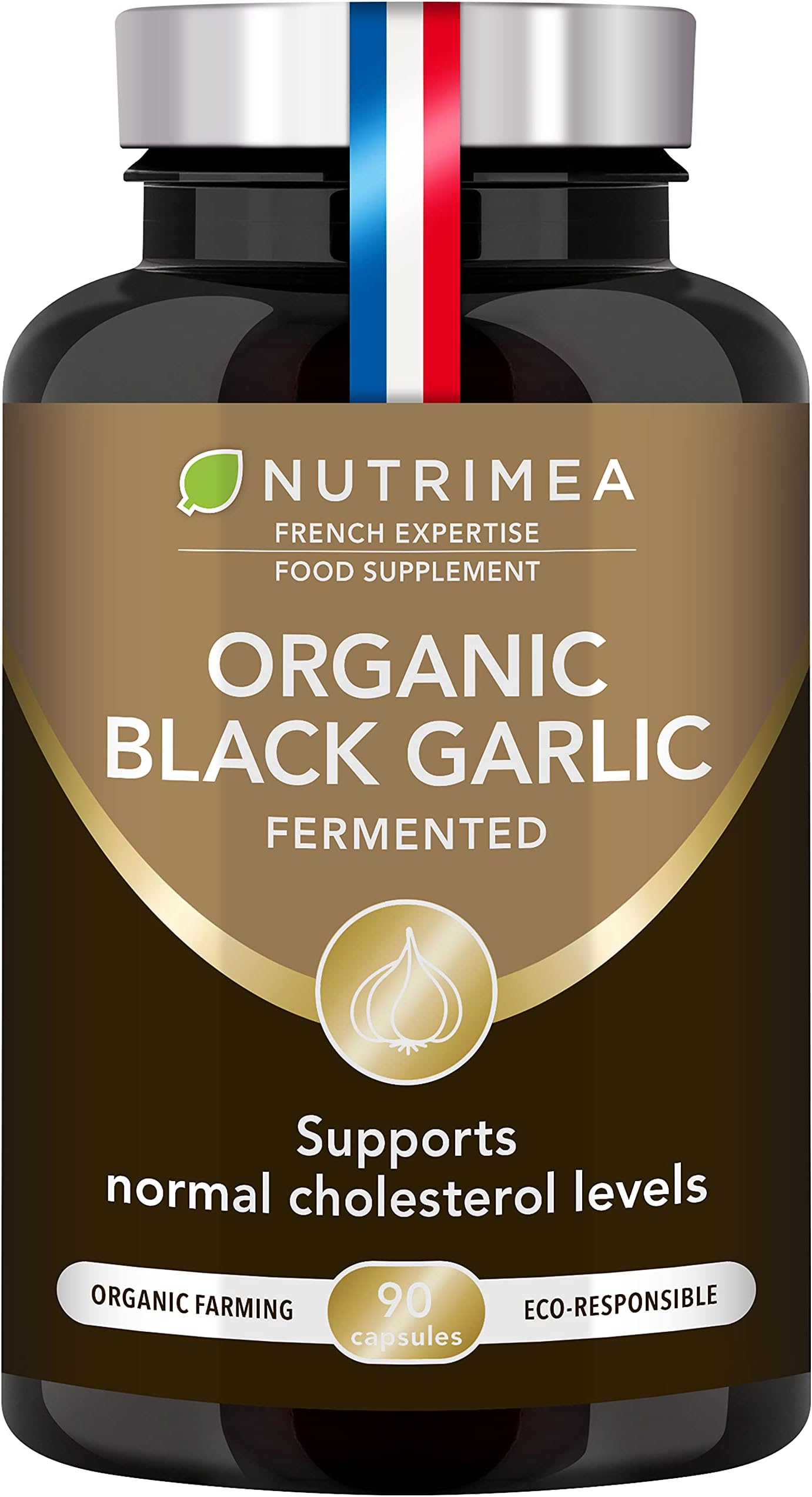 Organic Black Garlic (Fermented) | Patented Extract Standardised in S-Allyl-c...