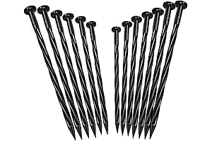 25PACK 8" Landscape Anchoring Spikes