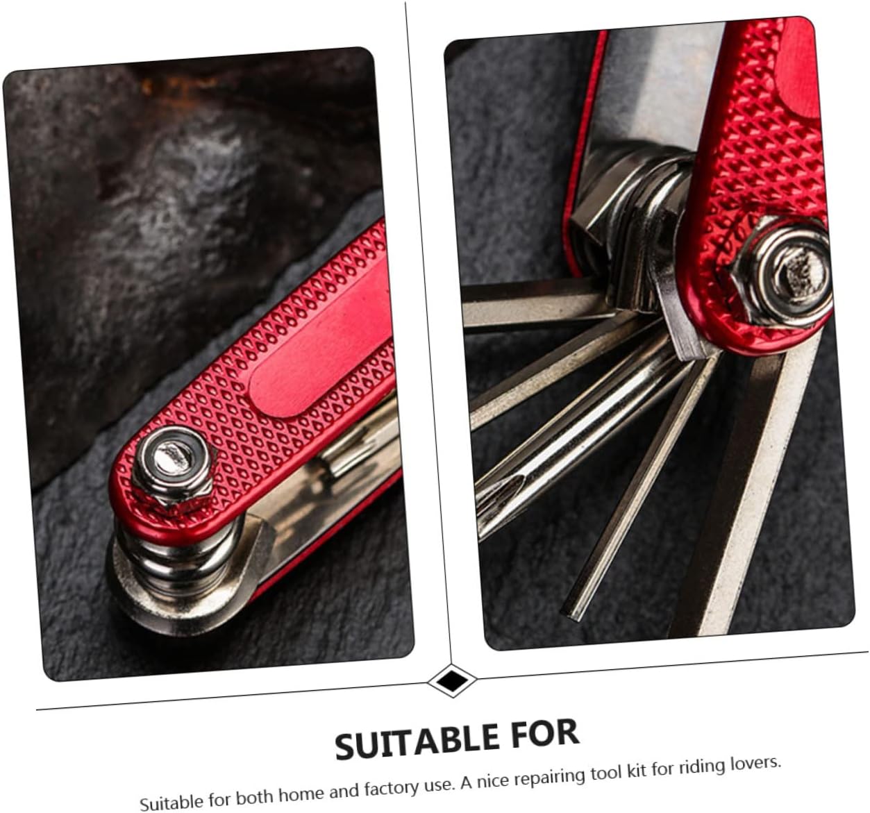 Bike Repair Tool Kit Chain Breaker Tire Tool Outdoor Cycling Wrench Universal Bike Accessory Hexagon Spanner for Home Factory Use
