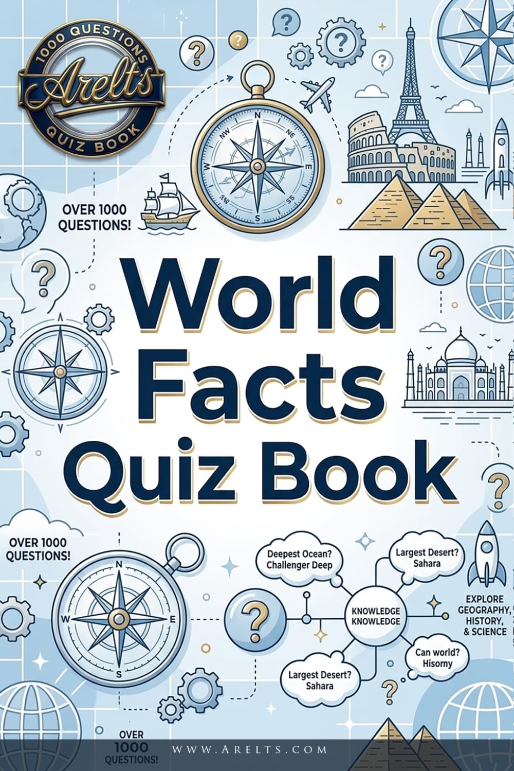 World Facts - Arelts 1000 Questions Quiz Book
