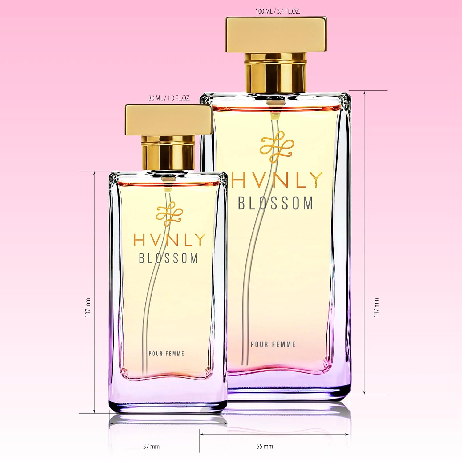 HVNLY Blossom EDP | Perfume For Women | An Ideal Gift | Long Lasting Premium Floral Fragrance | Bergamot, Pink Peppercorn, Patchouli | Best For Office Wear, Daily Wear | 1.0 fl. oz. - Image 9