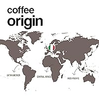 Vista 7 de Dongiò Caffè - Paquete variado de tostado oscuro, 100 cápsulas de espresso fáciles de servir (ESE 1.732 in) - Napoli y Venezia - Tostado y mezclado