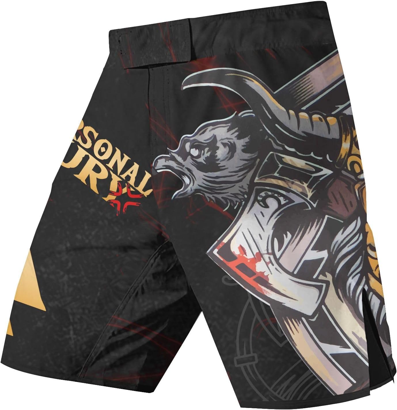 MMA Shorts Men, Soft Compression Shorts Men Workout, Fight Shorts Men Athletic Works Shorts, Jiu Jitsu Shorts