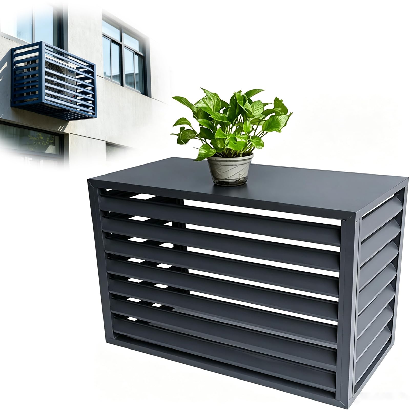 Kgfvesdc Aluminum Air Conditioner and Heat Pump Cover,Zero-Maintenance