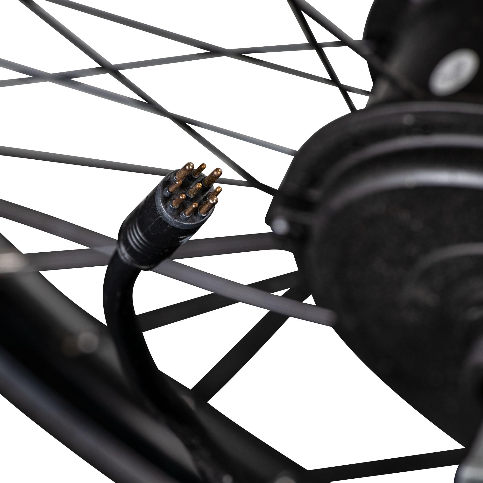 Zündapp Green 1.0 / Z101 Laufrad für Felgenbremsen 20 Zoll Fahrrad Hinterrad mit Radnabenmotor 9 Pin 250 W