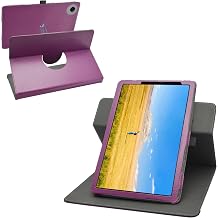 MAMA MOUTH for TCL TAB 8 NXTPAPER 5G Case,360 Degree Rotary Stand with Creative Cover for TCL TAB 8 NXTPAPER 5G/TCL TAB Lite 9132S/TCL TAB 8 Gen 2/Samsung Galaxy Tab A11 SM-X133 8.7" Tablet,Purple