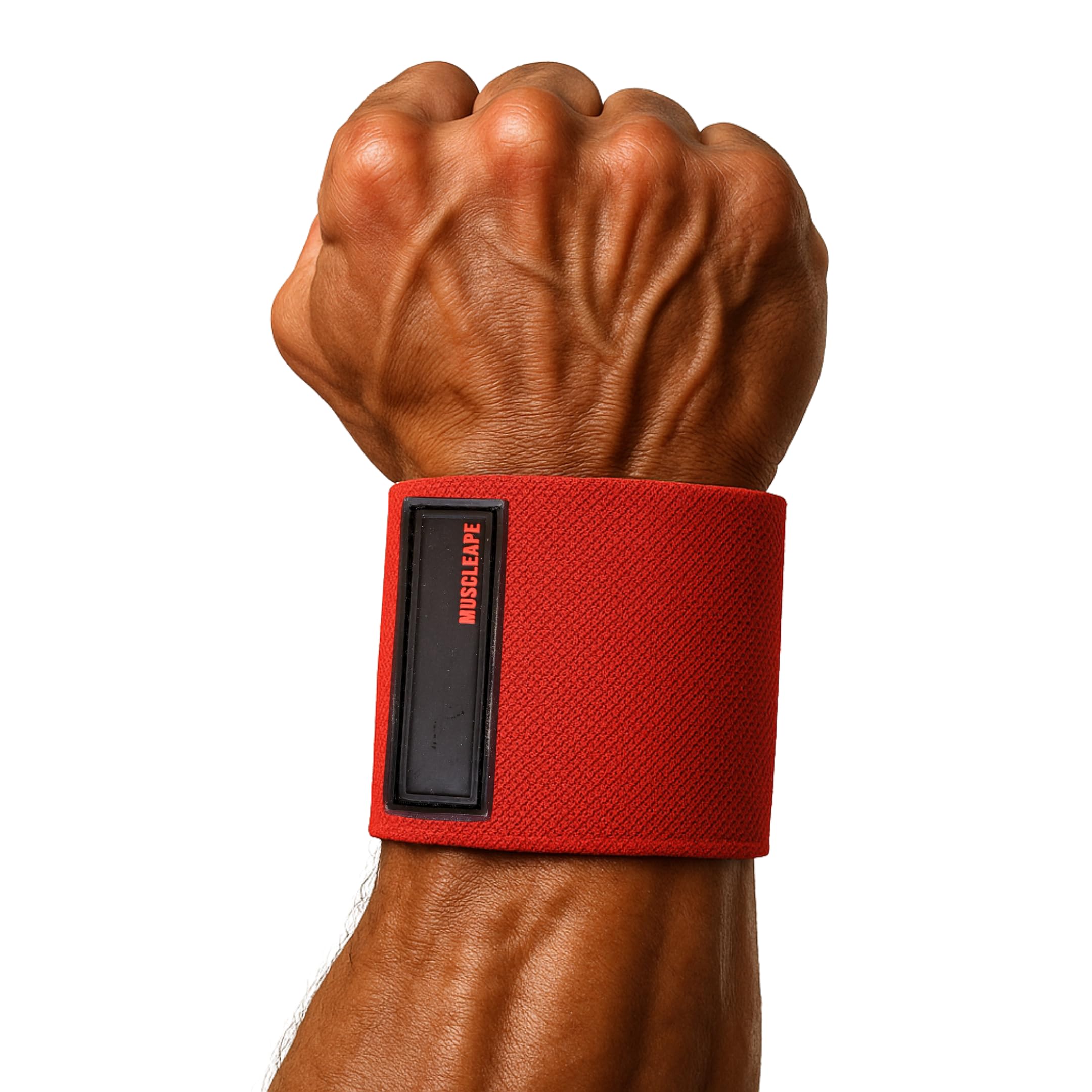 Wrist Wraps for Gym | SuperFabric Strength Support Straps for Heavy Lifting, CrossFit & Powerlifting | Adjustable Compression Wrist Support for atheletes– Superb Workout Wrist Stability & Protection. (Red, 14 Inches)-image-30