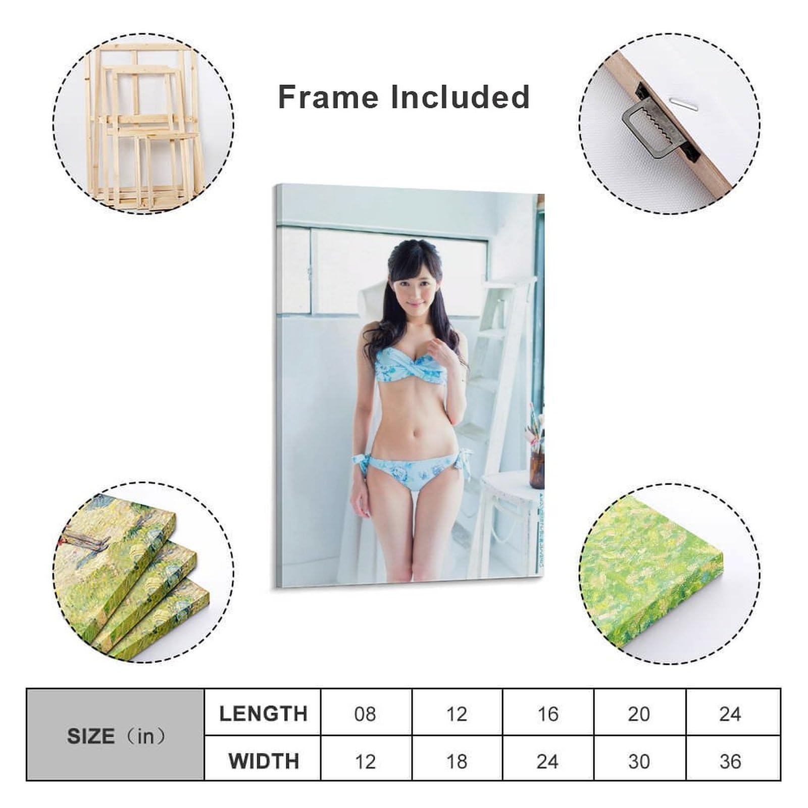 Amazon.co.jp: (AKB48)渡辺麻友 ポスターグラビア水着画像ポスター 