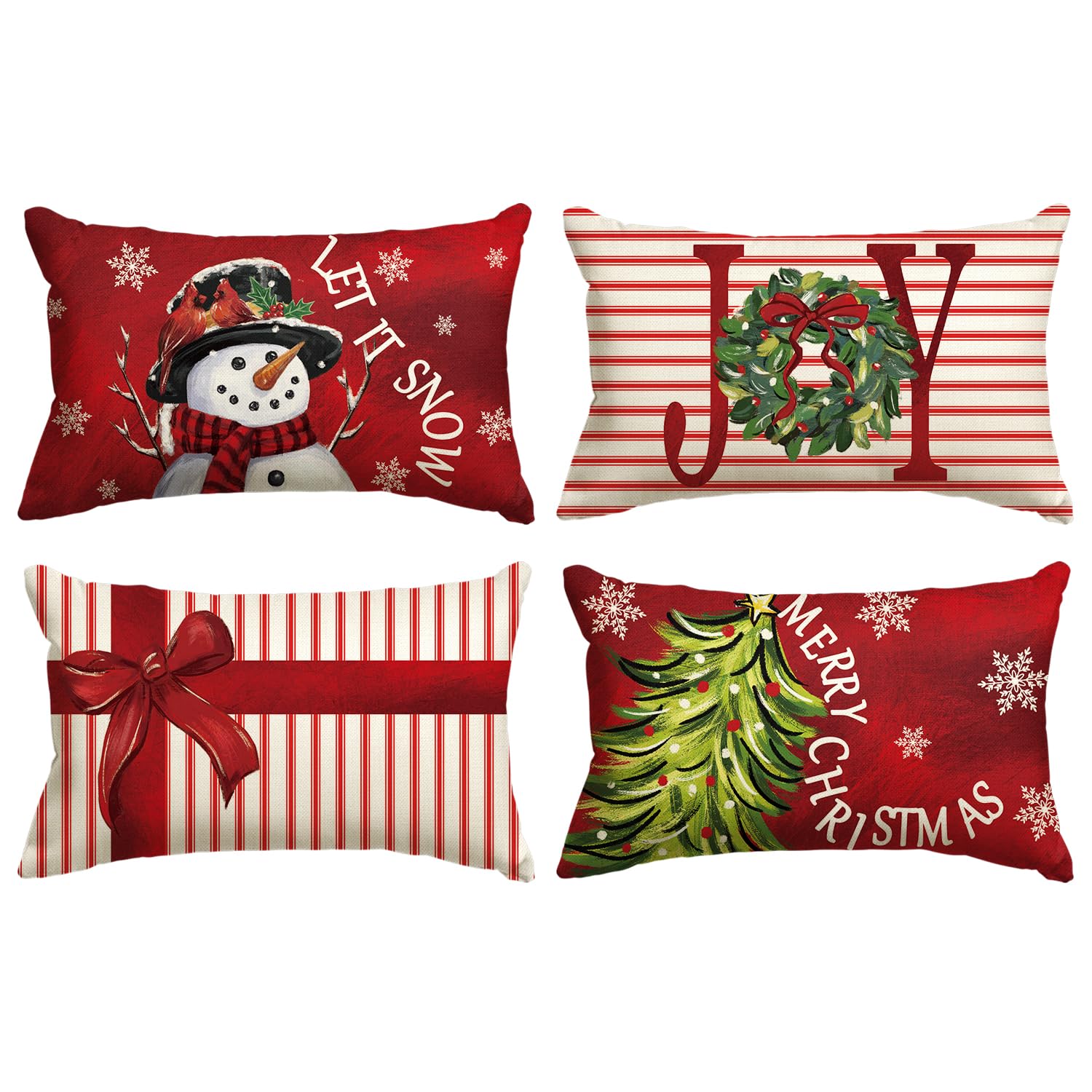 Housses de coussin buffle 30,5x50,8 cm AVOIN pour canapé rustique