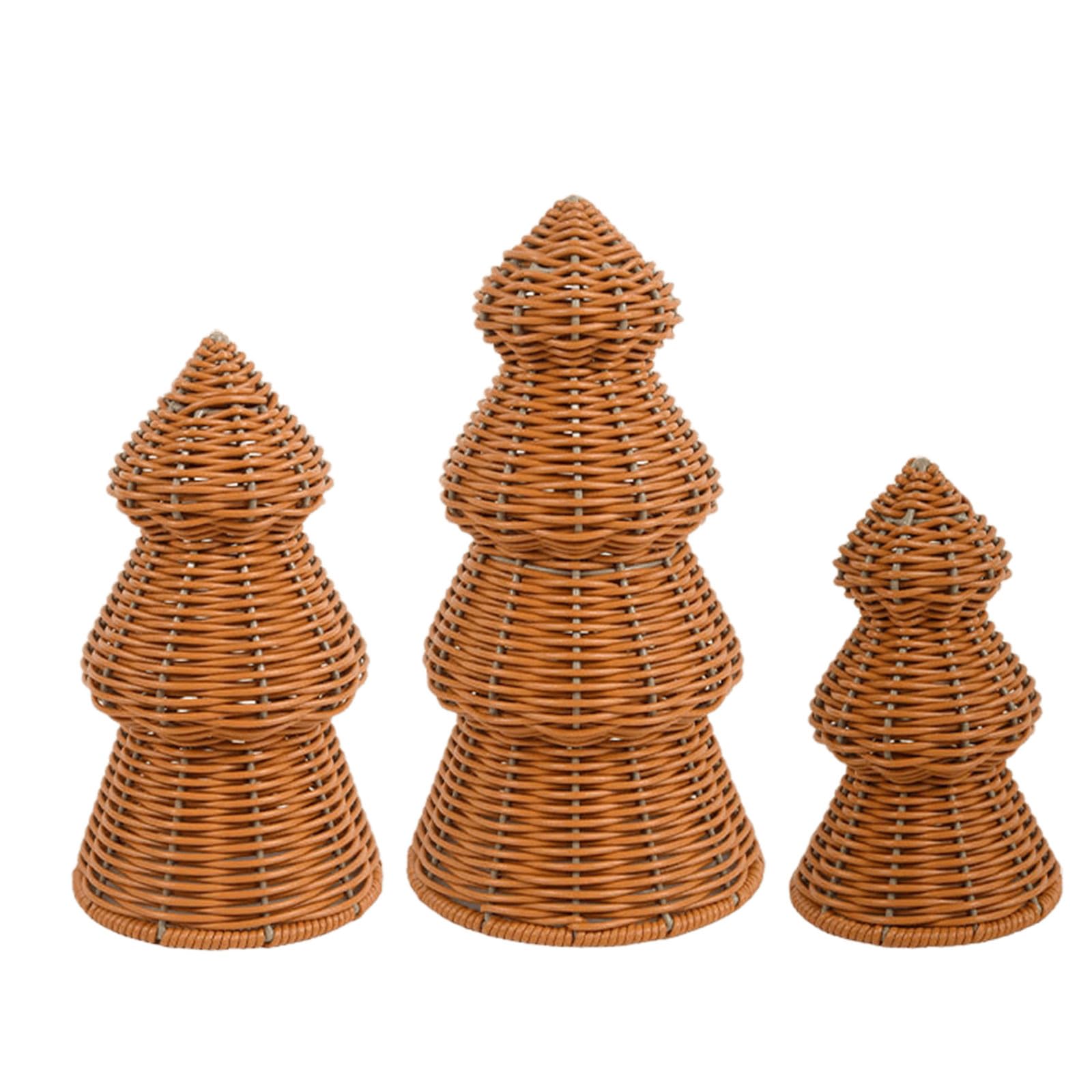 Figurine d ' Arbre de Noël avec Une Saison à Plusieurs, 3PCS