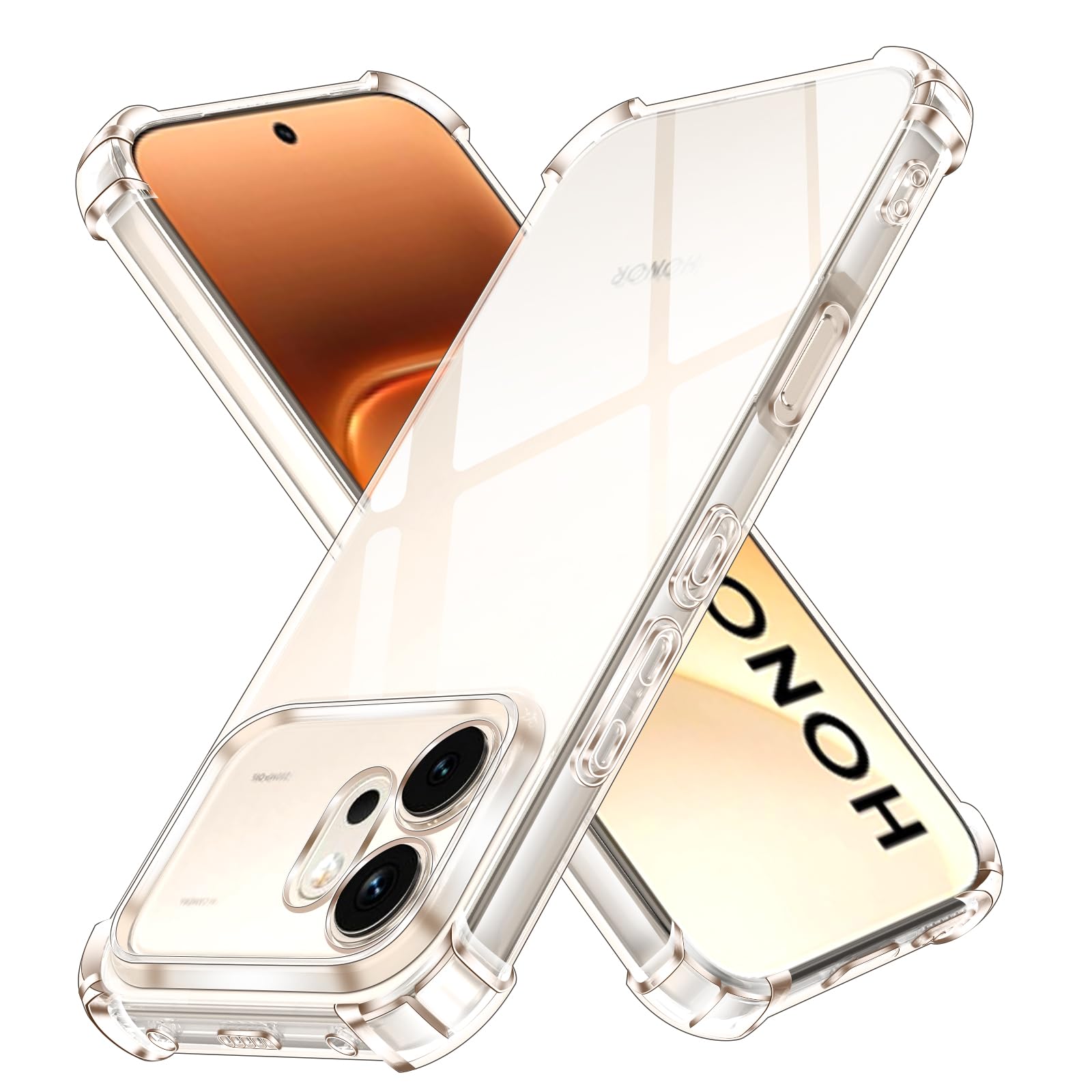 iVoler Cover in Silicone per Honor 200 Pro 5G con Protezione Della Fotocamera, Ultra Sottile Custodia in TPU Morbida Anti-Graffio Antiurto Protettiva Case, Nero iVoler Cover in Silicone per Honor 200 Pro 5G con Protezione Della Fotocamera, Ultra Sottile Custodia in TPU Morbida Anti-Graffio Antiurto Protettiva Case, Nero