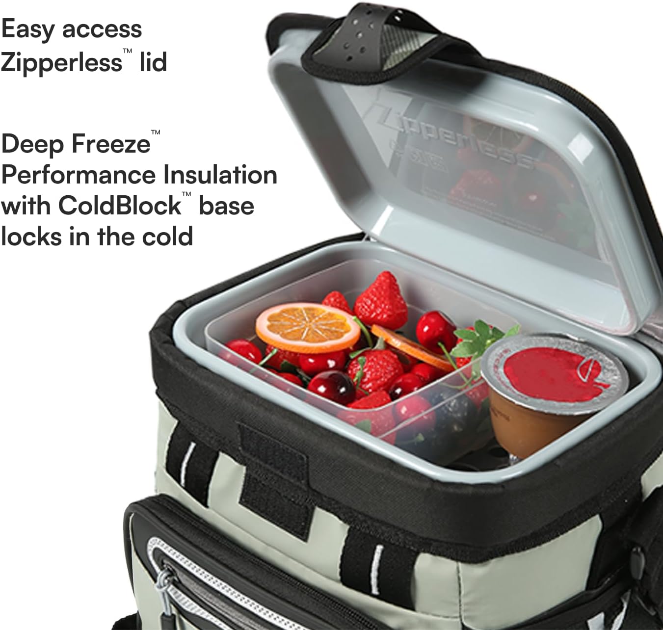 Titan Zipperless HardBody Cooler, Keeps Ice 2 Days image 3