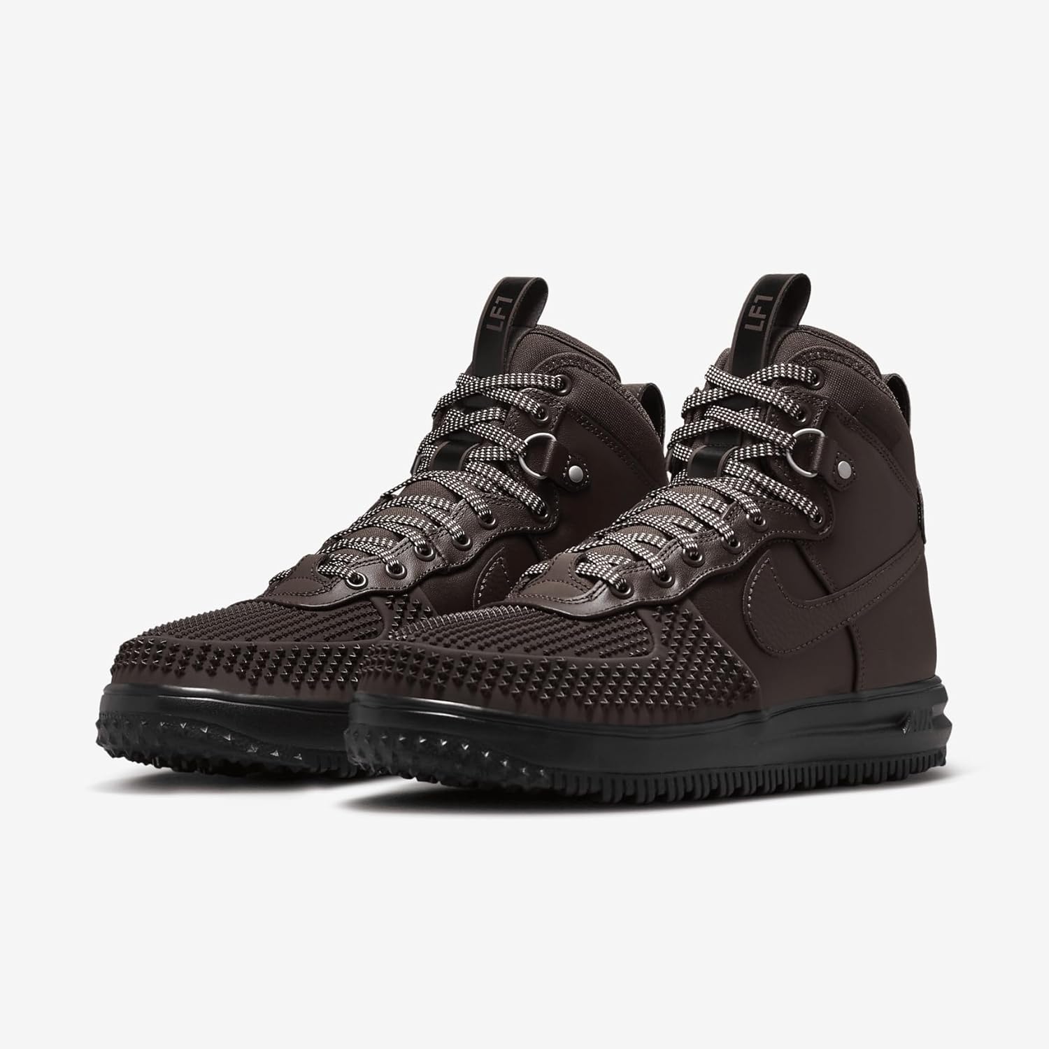 Nike Lunar Force 1 Men's Duckboot (DZ5320-201, Baroque Brown/Black) Size 6