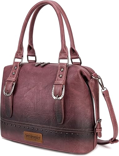 Vista 4 de Wrangler Doctor Bag Bolso de mano con asa superior, bolso Hobo de hombro para mujer
