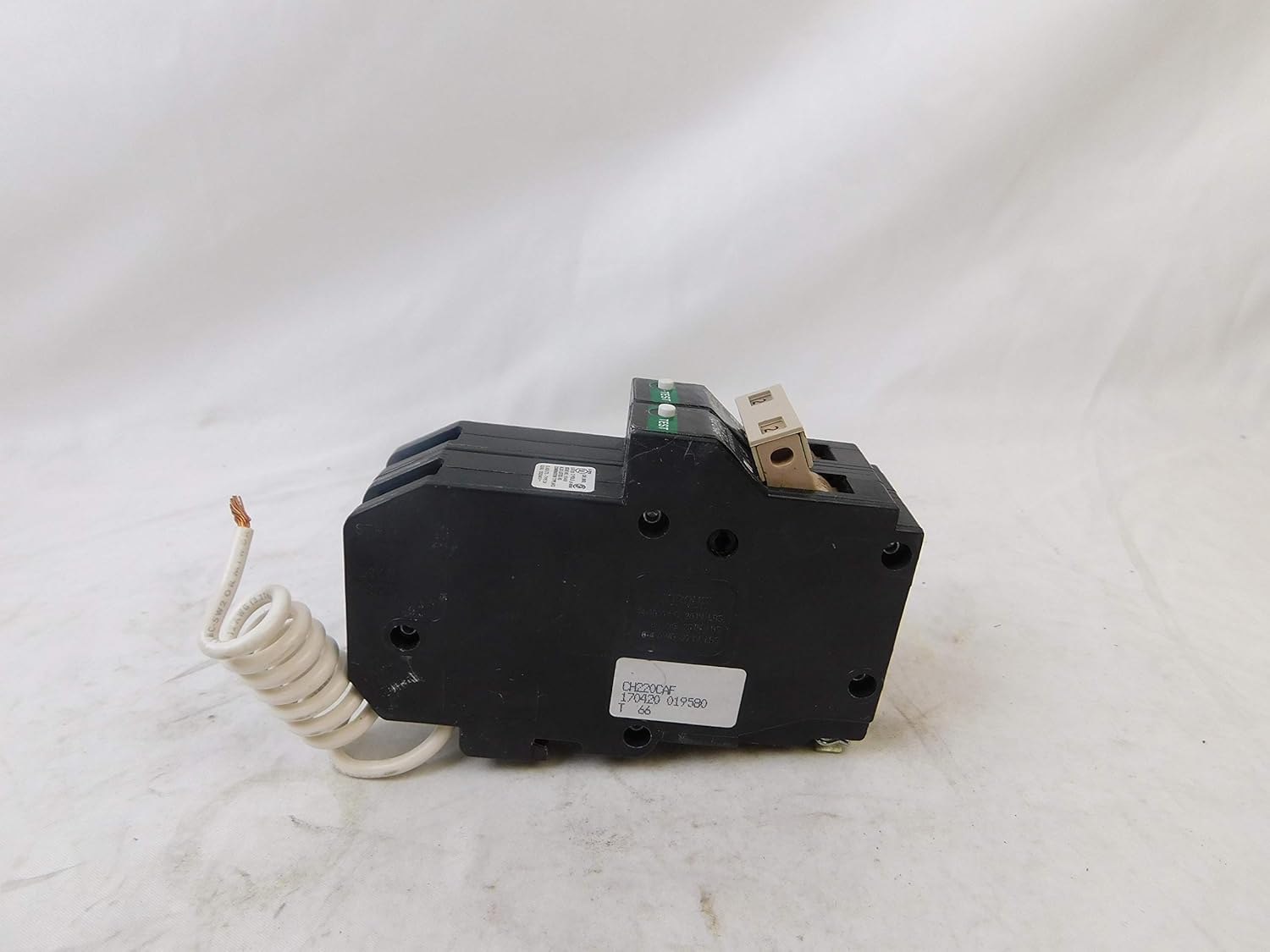 Eaton CH220CAF Plug-On Mount Type CH Combination Branch Feeder Arc Fault Circuit Breaker 2-Pole 20 Amp 120/240 Volt AC