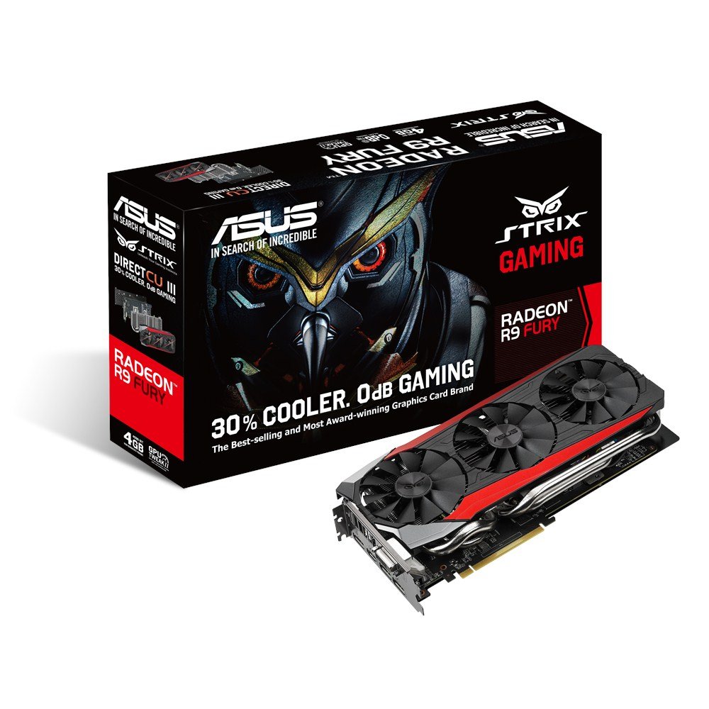 ASUS - ASUS グラフィックボード STRIX RADEON R9 FURY 4GB Amazon | Asus AMD R9 FURY 4GB STRIX | ASUS | グラフィック