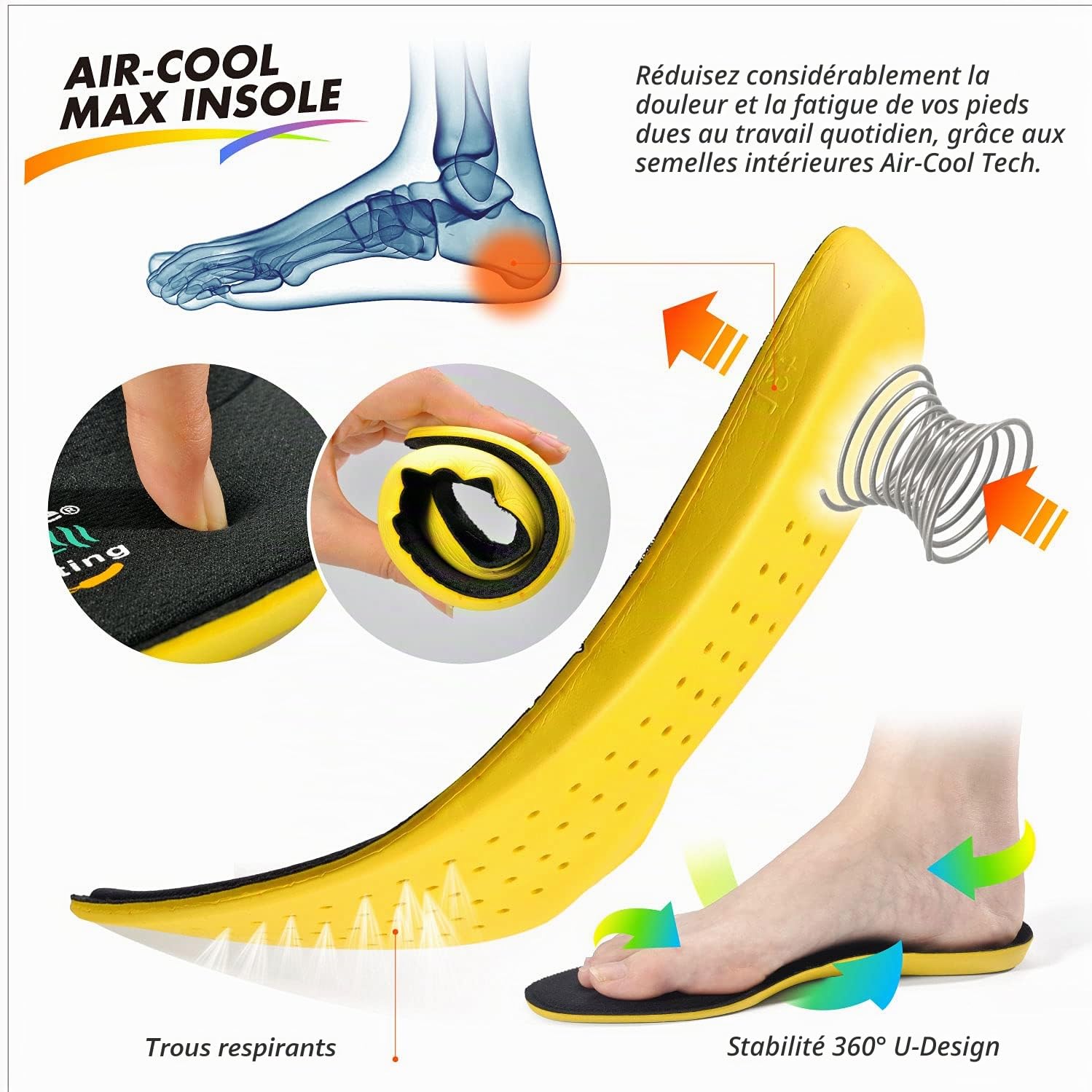 SAFEYEAR Bottes de travail S3 M-8025NB pour homme et femme, en cuir imperméable et respirant, semelles intérieures légères et confortables, coutures composites SB et plaque anti-pénétration