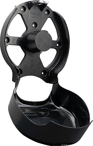 Miniatura 4 de San Jamar Ecologic - Dispensador de pañuelos de plástico reciclado montado en la pared con cero residuos para el hogar y la empresa, rollos de 9