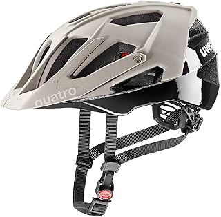 uvex Quatro cc - sicherer MTB-Helm für Damen und Herren - individuelle Größenanpassung - Verstellbarer Schirm