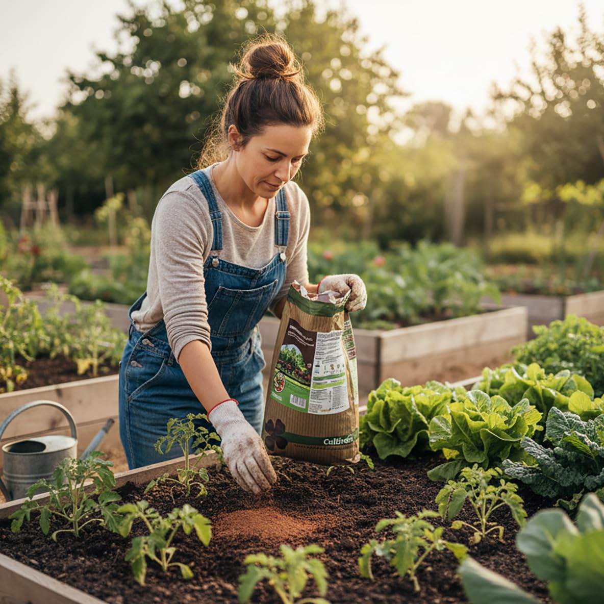 CULTIVERS Blutmehl 5 kg | ECOCERT-zertifizierter Bio-Dünger mit hohem Stickstoff- und organischem Substanzgehalt | Natürlicher Bodenverbesserer für Boden, Gemüsegarten und Garten
