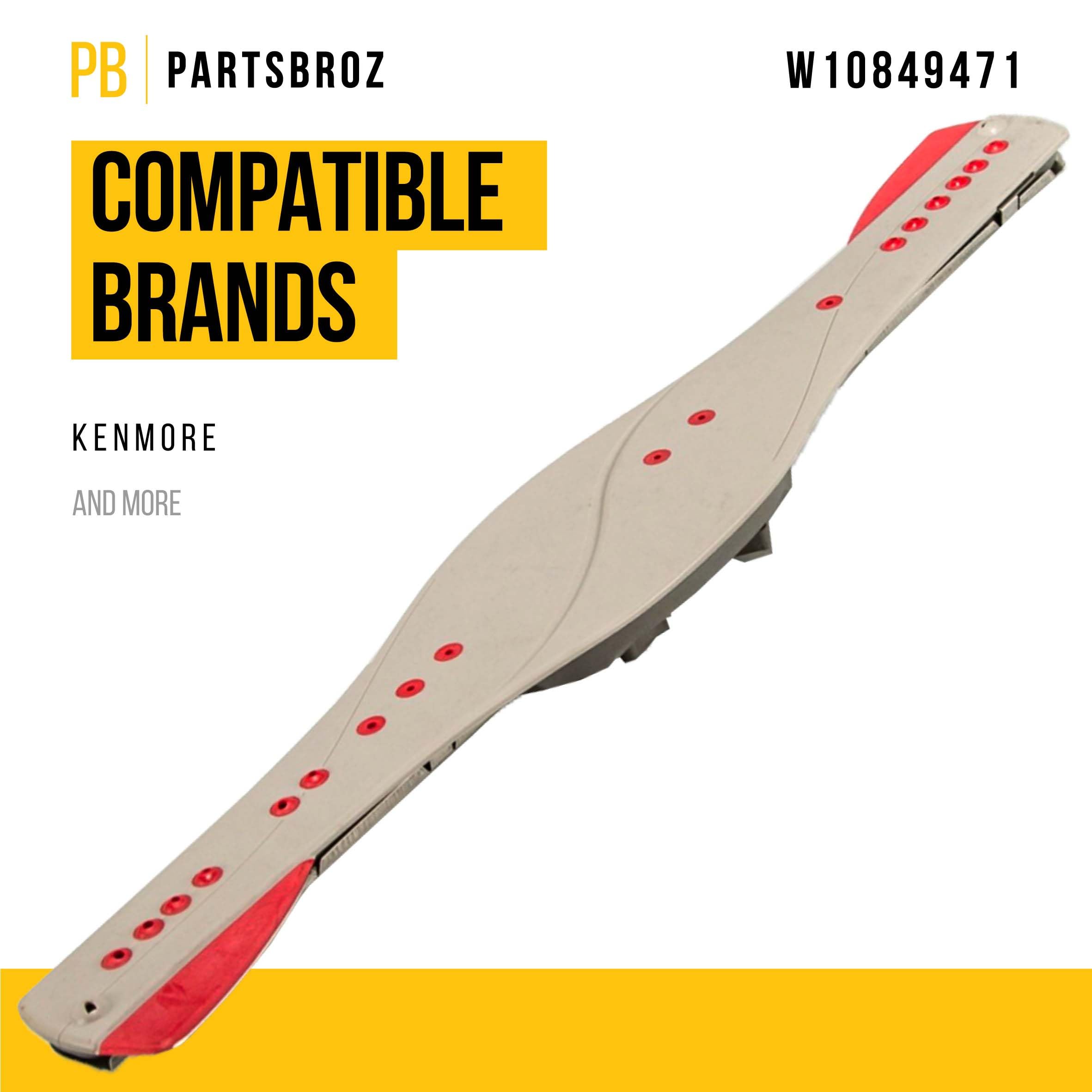W10849471 - Conjunto de brazo de lavado inferior para lavavajillas, sustituye a AP5989680, 4383701, PS11731118, W10500354