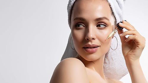 Miniatura 3 de Pro Advanced Suero de ácido hialurónico para cara, Glow+ suero antioxidante rico en proteínas con vitamina C, niacinamida y B5 para piel seca,